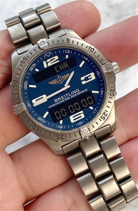 breitling aerospace f735621|breitling aerospace 2001.